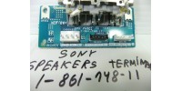 Sony 1-861-748-11 speakers terminals